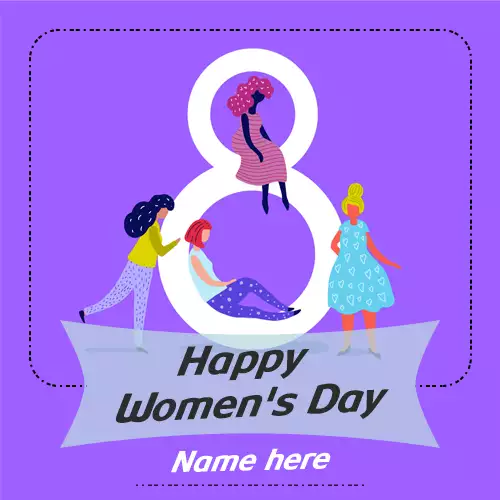 8th March 2024 Women's Day Image With Name